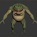 Monster Monster Monster Monster Monster Warrior Alien Monster Alien Monster 3d model