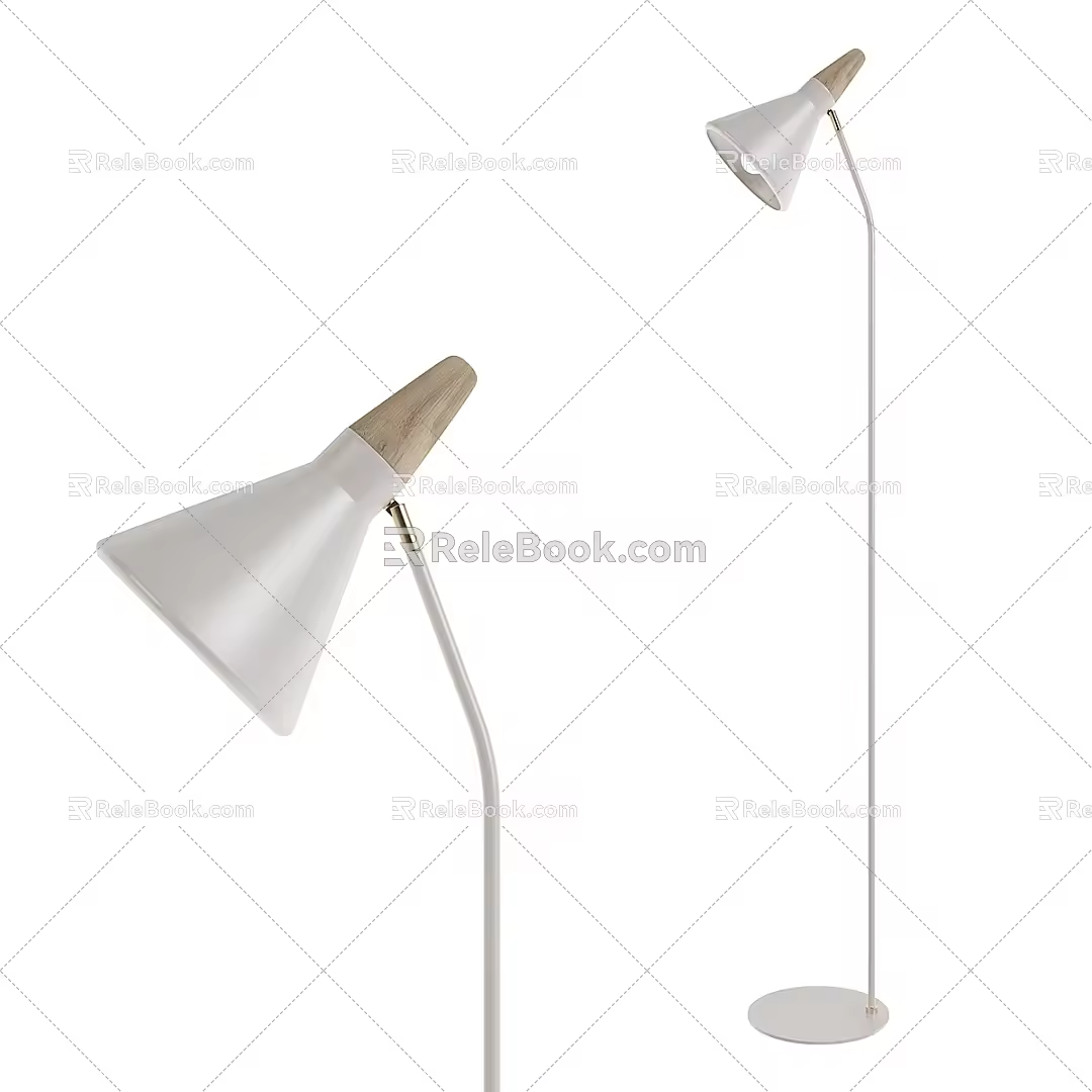 Nordic Simple Floor Lamp Floor Lamp Simple Floor Lamp Floor Lamp Decorative Floor Lamp Study Floor Lamp 3d model