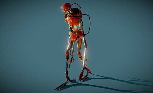 Soul Reaper Robot 3d model