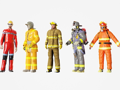 Firefighters Fire Fighters model