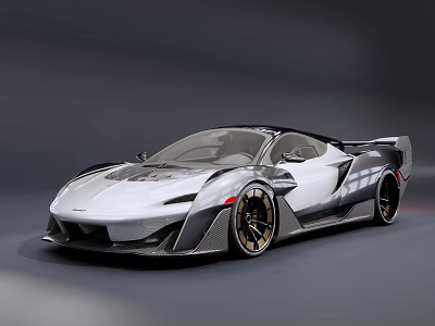 McLaren Modified sports car 3d model