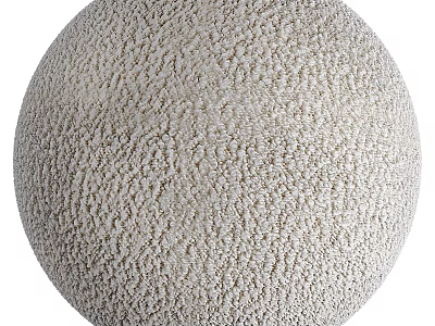 Circular Textured Decorative Component With Rough Surface For Home Interior Design 3d model