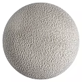 Circular Textured Decorative Component With Rough Surface For Home Interior Design 3d model
