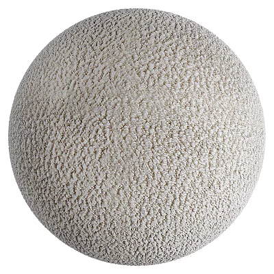 Circular Textured Decorative Component With Rough Surface For Home Interior Design 3d model