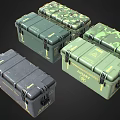 Advanced Weapon System Storage Cases for Army in Green and Gray Military Containers