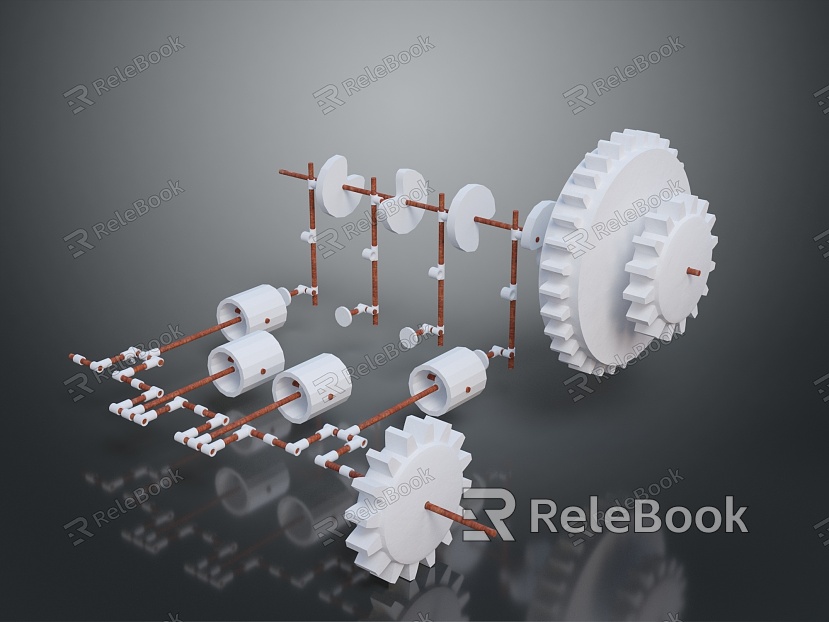 gear large gear small gear cast iron gear internal gear external gear bevel gear model