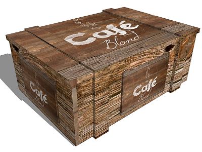 Modern Wooden Case Coke Wooden Case model