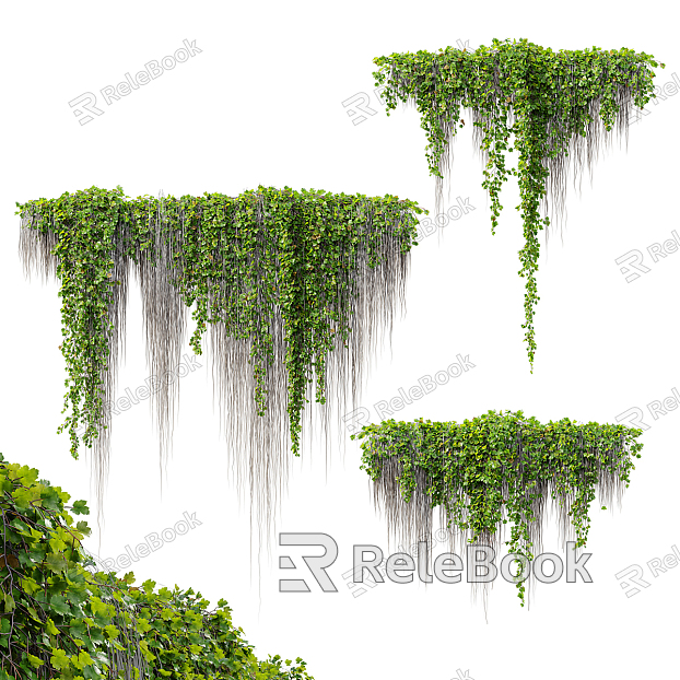 Modern Vine Wall model