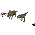 Prehistoric Reptile Collection Featuring Triceratops T Rex and Dinosaur Species