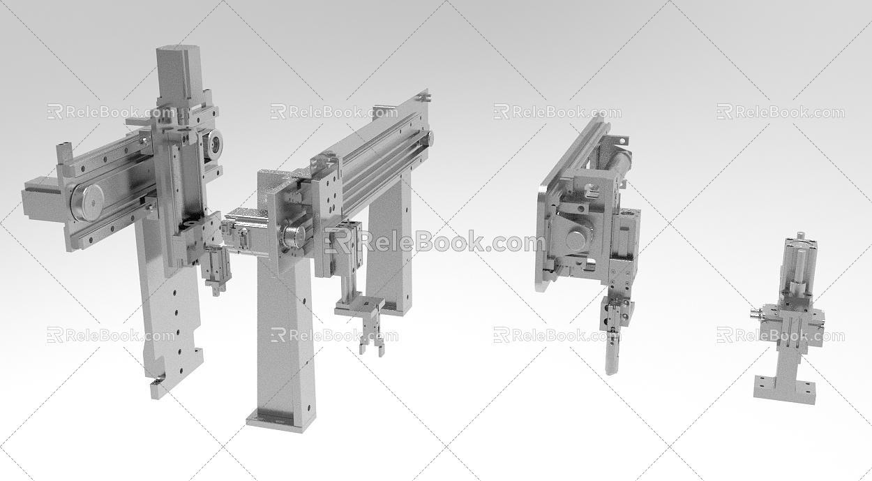 Industrial Equipment Automation Manipulator 1100 3d model