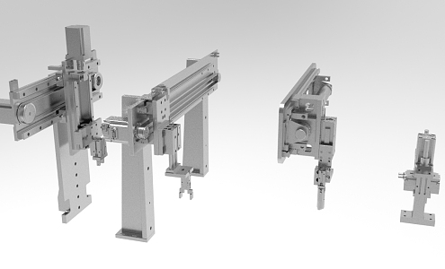 Industrial Equipment Automation Manipulator 1100 3d model