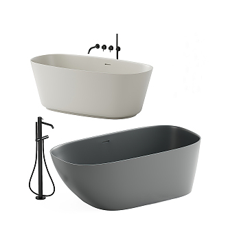 Modern Bathtub Simple Bathtub 3d model