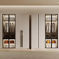 Modern wardrobe 3d model