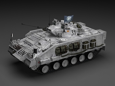 Modern Tanks 3d model