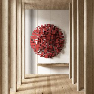 Modern Wall Decorations 3d model