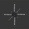 Advanced Multirotor Drone With Extended Rotor Arms And Central Sensor Module