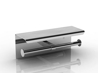 Modern Tissue Hanger 3d model