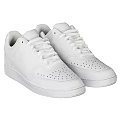 White Nike Casual Sneakers With Laces And Breathable Holes Design