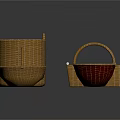 Stylish Woven Storage Baskets with Various Shapes and Colors for Home Daily Living Essentials