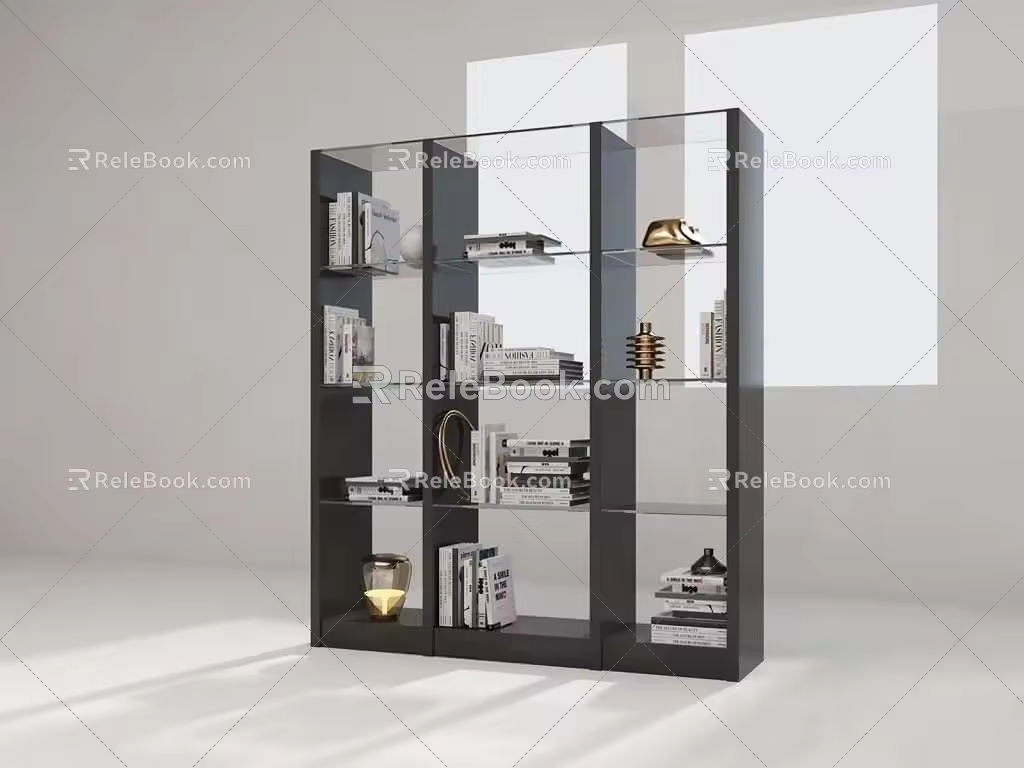 Bookshelf 3d model