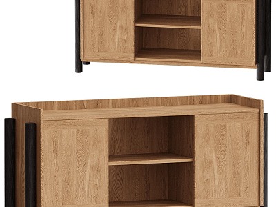 Carel Woodworks Side Cabinet model