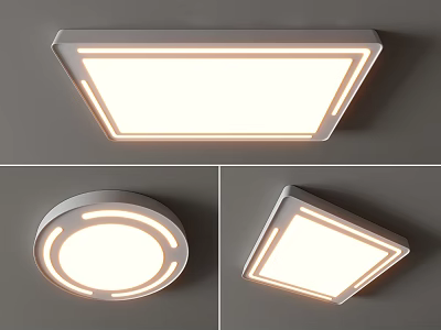 Different Styles Of Modern Ceiling Lights For Home 3d model