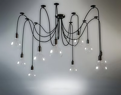 Alien chandelier 3d model