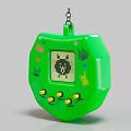 Modern game machine electronic chicken 3d model