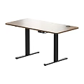 Modern Wooden Electric Height Adjustable Desk And Chair Combination For Home Office Daily Use