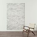 Modern Square Carpet Carpet 3d model