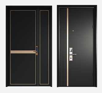 Security door 3d model