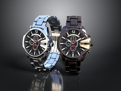 Watch High-end watch High-end watch High-end watch Luxury watch Luxury watch High-end watch Famous watch wristwatch 3d model