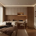 Medieval Tatami Multi-function Room 3d model