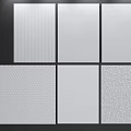 Modern Wall Panels With Different Textures And Patterns For Interior Design