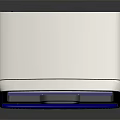 White And Blue Mobile Medical Laboratory Analytical Equipment With Transparent Front Panel And Digital