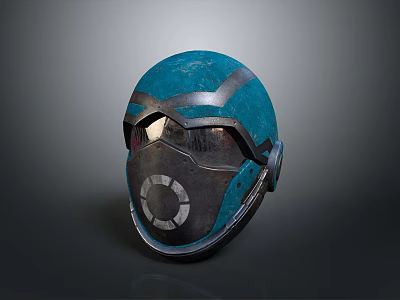 Sci-Fi Helmet Alien Helmet-Helmet High Tech Helmet Game Helmet 3d model