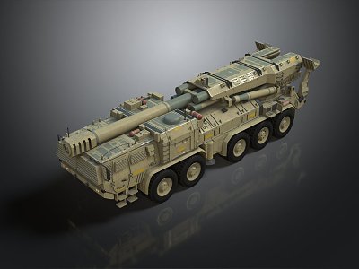 missile vehicle anti-aircraft missile vehicle cruise missile vehicle anti-tank missile vehicle military vehicle military vehicle transportation 3d model