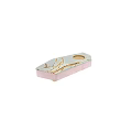 Modern Coffee Table With Light Blue Marble Top Gold Accents And Pink Velvet Base