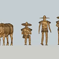Modern Scarecrow 3d model