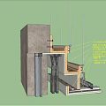 Hardware Tools For Structural Component Installation With Fasteners And Metal Parts