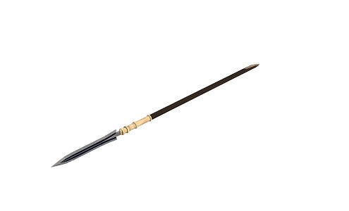 Broken spear Spear Lance Javelin Spear Thorn Spear Ancient Spear Snake Spear Lance Long Rod Weapon Medieval Weapon Lance Cold Weapon Ancient 3d model