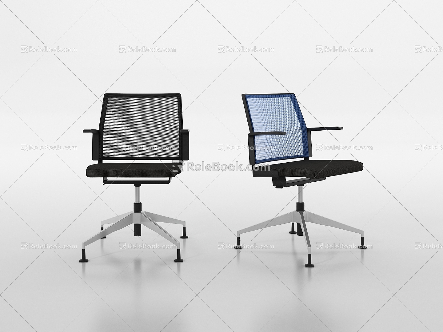 Modern office chair 3d model