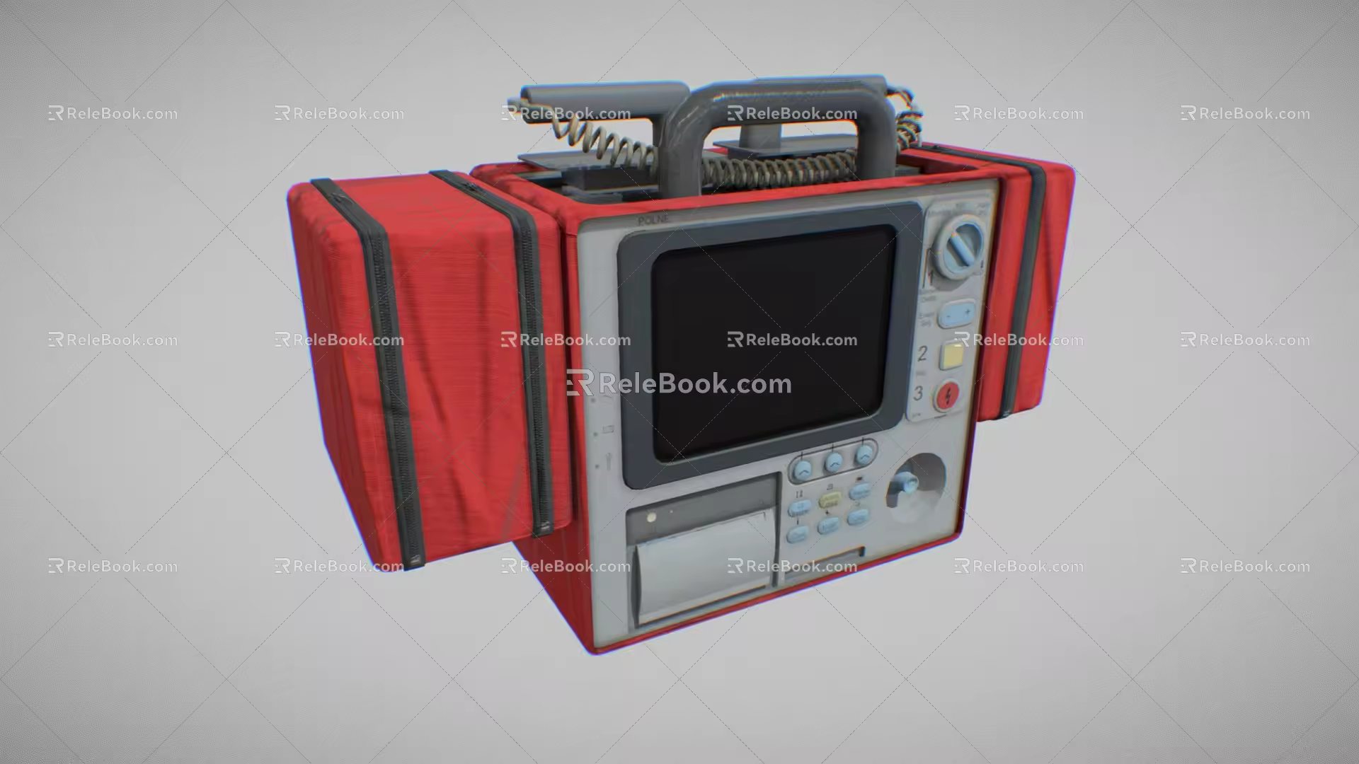 Defibrillator External Defibrillator Cardiac Defibrillator Pacemaker Cardiac Pacemaker Medical Equipment Low Face Number Low Model Simple Model Game Video Level Overwriting 3d model