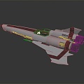 Modern Fighter Fighter Fighter Sci-fi Fighter 3d model