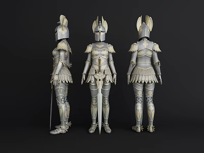 Modern Warrior Armor 3d model