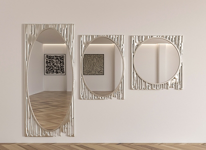 Metal mirror 3d model