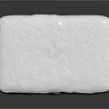 Premium White Mattress Featuring Modern Diamond Stitching And Comfortable Soft Surface