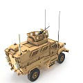 armored fighting vehicle 3d model