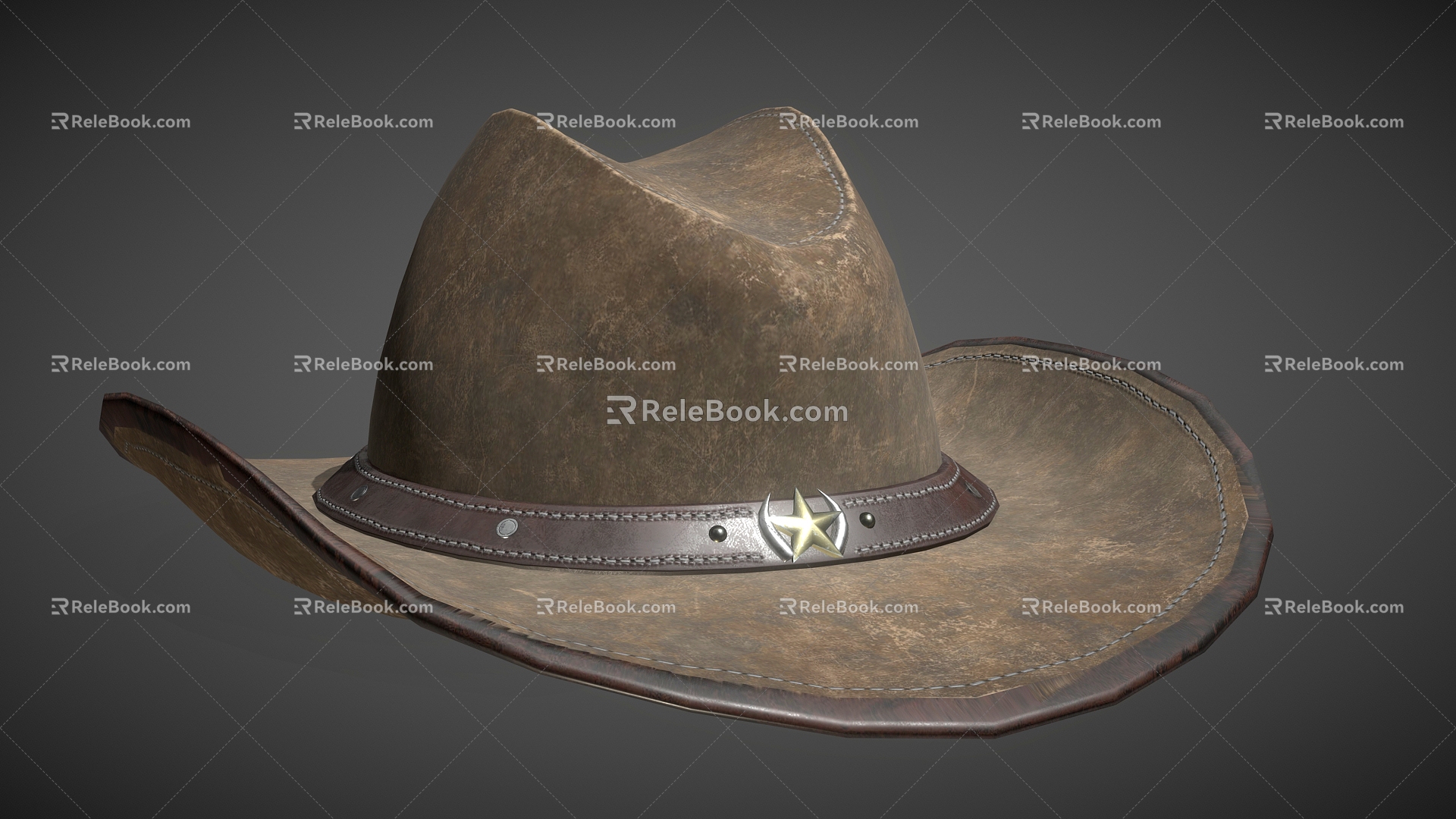 Cowboy Hat 3d model