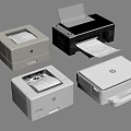 Essential HP White Office Printers Various Models for Workplace Use